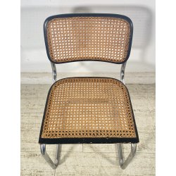 SEDIA Cesca Marcel Breuer ACCIAIO PAGLIA DI VIENNA DESIGN ANNI 50/60 CHAIR