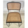 SEDIA Cesca Marcel Breuer ACCIAIO PAGLIA DI VIENNA DESIGN ANNI 50/60 CHAIR