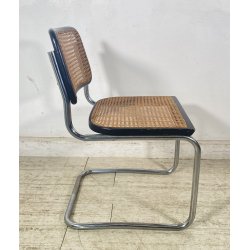 SEDIA Cesca Marcel Breuer ACCIAIO PAGLIA DI VIENNA DESIGN ANNI 50/60 CHAIR