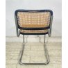 SEDIA Cesca Marcel Breuer ACCIAIO PAGLIA DI VIENNA DESIGN ANNI 50/60 CHAIR