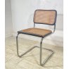 SEDIA Cesca Marcel Breuer ACCIAIO PAGLIA DI VIENNA DESIGN ANNI 50/60 CHAIR