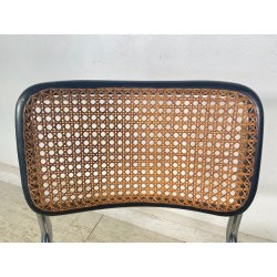 SEDIA Cesca Marcel Breuer ACCIAIO PAGLIA DI VIENNA DESIGN ANNI 50/60 CHAIR