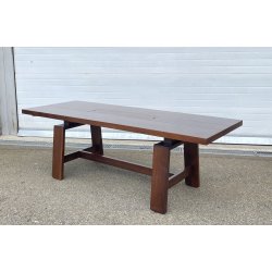 TAVOLO PRANZO DESIGN Silvio Coppola ANNI 60 MOD. 611 PER Bernini TABLE VINTAGE