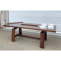 TAVOLO PRANZO DESIGN Silvio Coppola ANNI 60 MOD. 611 PER Bernini TABLE VINTAGE