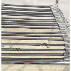 SET 3 SEDIA MOD. Sandow 101 Renè Herbst PER Pallucco ANNI 80  CHAIR CROMATE