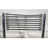 SET 3 SEDIA MOD. Sandow 101 Renè Herbst PER Pallucco ANNI 80  CHAIR CROMATE