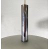 LAMPADARIO DESIGN PENDENTE SOSPENSIONE VETRO ANNI 50 METALLO LAMPADA SOFFITTO