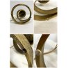 COPPIA LAMPADA TAVOLO VINTAGE DESIGN Luciano Frigerio SPIRALE OTTONE BOUCLE' '70
