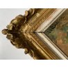 QUADRO DIPINTO OLIO TAVOLA G. Maldarelli RITRATTO ZINGARA DONNA GITANA '900