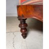 ANTICA CHAISE LONGUE DORMEUSE DIVANO INGLESE 800 POLTRONA STOFFA A RIGHE CUSCINO