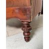 ANTICA CHAISE LONGUE DORMEUSE DIVANO INGLESE 800 POLTRONA STOFFA A RIGHE CUSCINO