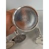 SET 4 pz VASO Soliflore DESIGN Gio Ponti F.lli Calderoni ANNI 30 ALPACCA ARGENTO
