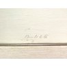 QUADRO DIPINTO OLIO PAESAGGIO MARINO SPIAGGIA DUNE SABBIA MINIMALISMO FIRMATO