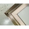 QUADRO DIPINTO OLIO PAESAGGIO MARINO SPIAGGIA DUNE SABBIA MINIMALISMO FIRMATO