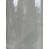 ANTICA TECA ESPOSITORE VETRO SOFFIATO BASE LEGNO CILINDRO ROTONDA H 40 CM STATUA