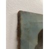 ANTICO QUADRO RITRATTO DIPINTO OLIO SU TELA EPOCA '800 FRATE IGNOTO 39X49 CM