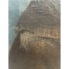 ANTICO QUADRO RITRATTO DIPINTO OLIO SU TELA EPOCA '800 FRATE IGNOTO 39X49 CM