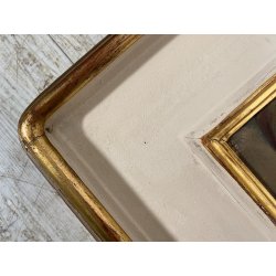 DIPINTO OLIO TELA Guido Bertini NATURA MORTA UVA MELAGRANA CASTAGNE BANANA '900