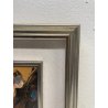 QUADRO DIPINTO olio tela Carlo Monti Arona Lago Maggiore PAESAGGIO MONTANO BOSCO