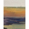 QUADRO DIPINTO olio tela PAESAGGIO Arona Lago Maggiore CASTELLO ANGERA DAGNENTE