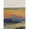 QUADRO DIPINTO olio tela PAESAGGIO Arona Lago Maggiore CASTELLO ANGERA DAGNENTE