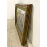 QUADRO DIPINTO OLIO TELA A. Monti SCORCIO NAVIGLIO San Cristoforo VECCHIA MILANO