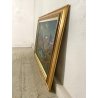 QUADRO DIPINTO OLIO M. Mangiarini PAESAGGIO MONTANO CORNI di NEFELGIU' FORMAZZA