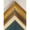QUADRO DIPINTO OLIO M. Mangiarini PAESAGGIO MONTANO CORNI di NEFELGIU' FORMAZZA
