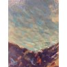 QUADRO DIPINTO OLIO M. Mangiarini PAESAGGIO MONTANO CORNI di NEFELGIU' FORMAZZA