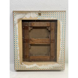 ANTICO QUADRO RITRATTO DIPINTO OLIO SU TELA EPOCA '800 GIOVANE DONNA NOBILE OLD