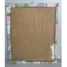 ANTICO QUADRO STEMMA NOBILIARE CUOIO '800 40x33 CM SCUDO ELMO STAMBECCO CORVO