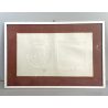 ANTICA STAMPA INCISIONE MULTIPLO FIRMATO GIORGIO POMODORO 20X43CM ANNI 30 QUADRO