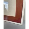 ANTICA STAMPA INCISIONE MULTIPLO FIRMATO GIORGIO POMODORO 20X43CM ANNI 30 QUADRO