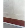 ANTICA STAMPA INCISIONE MULTIPLO FIRMATO GIORGIO POMODORO 20X43CM ANNI 30 QUADRO