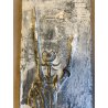 QUADRO BASSORILIEVO Edmondo Poletti Don Chisciotte Sancio Panza CALCO GESSO '900