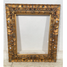 ANTICA CORNICE BAROCCA DORATA LEGNO SCOLPITO 61 cm x 70 cm EPOCA '900 quadro old