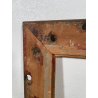 ANTICA CORNICE BAROCCA DORATA LEGNO SCOLPITO 61 cm x 70 cm EPOCA '900 quadro old