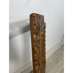 ANTICA CORNICE BAROCCA DORATA LEGNO SCOLPITO 61 cm x 70 cm EPOCA '900 quadro old
