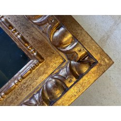 ANTICO DIPINTO OLIO TELA San Luigi Gonzaga GIGLI CORONA TESCHIO RELIGIOSO '800