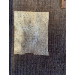 ANTICO DIPINTO OLIO TELA San Luigi Gonzaga GIGLI CORONA TESCHIO RELIGIOSO '800