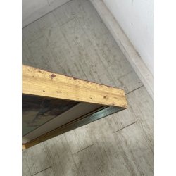 QUADRO DIPINTO OLIO TAVOL Artino Giroldi PAESAGGIO BOSCO SENTIERO CREPUSCOLO