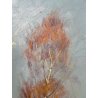 QUADRO DIPINTO OLIO TAVOL Artino Giroldi PAESAGGIO BOSCO SENTIERO CREPUSCOLO