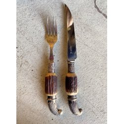 DUE SET POSATE VITTORIANE 12 pers Sanderson & Son Sheffield UK SILVERPLATED EPNS