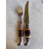 DUE SET POSATE VITTORIANE 12 pers Sanderson & Son Sheffield UK SILVERPLATED EPNS