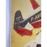 ANTICO POSTER PUBBLICITARIO RENAULT ROADSTER CABRIOLET CAUDRON STAMPA VINTAGE