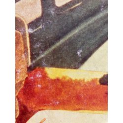 ANTICO POSTER PUBBLICITARIO RENAULT ROADSTER CABRIOLET CAUDRON STAMPA VINTAGE