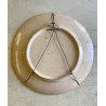 ANTICO PIATTO PARATA CERAMICA MAIOLICA DECORO ISTORIATO SCENA MITOLOGICA ø 56cm