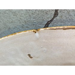 ANTICO PIATTO PARATA CERAMICA MAIOLICA DECORO ISTORIATO SCENA MITOLOGICA ø 56cm