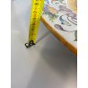 ANTICO PIATTO PARATA CERAMICA MAIOLICA DECORO ISTORIATO SCENA MITOLOGICA ø 56cm