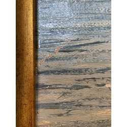 QUADRO DIPINTO olio ATTR. Fausto Zonaro PAESAGGIO Isola Bella LAGO MAGGIORE '800